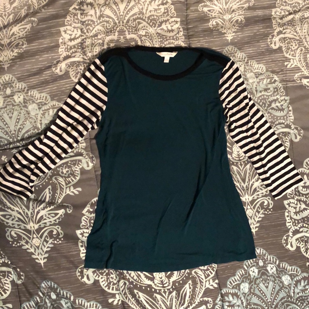 Charming Charlie 3/4 sleeve tee